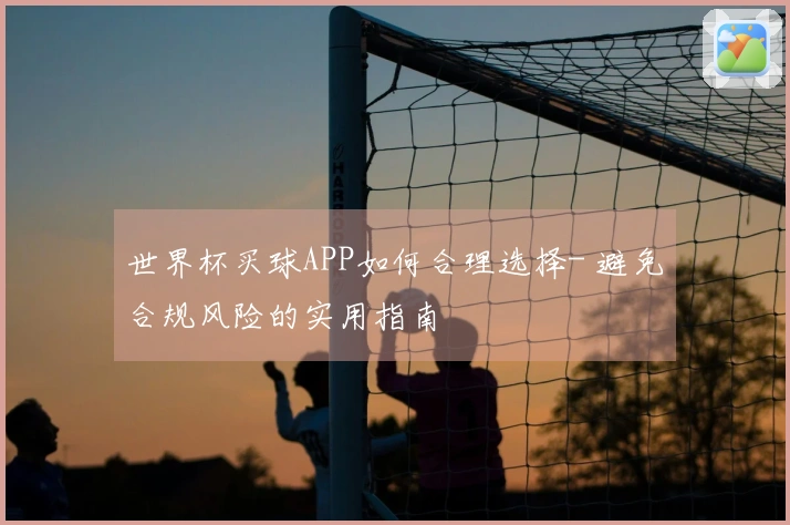世界杯买球APP如何合理选择- 避免合规风险的实用指南